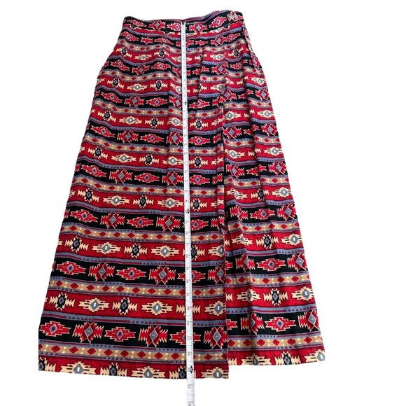 SUN RIVER SOUTHWEST INDIE STYLE WRAP VTG SKIRT WOMAN'S SMALL | T1 - Picture 4 of 7